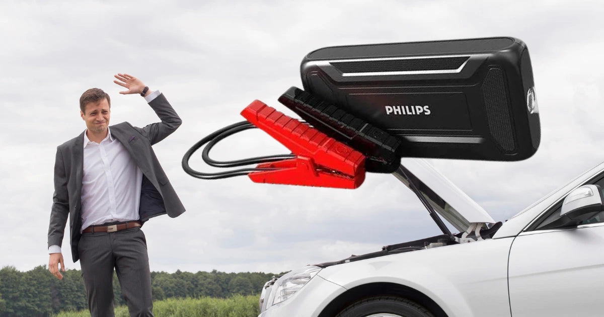 Never Get Stranded Again : Get Philips Jumpstarter Power!