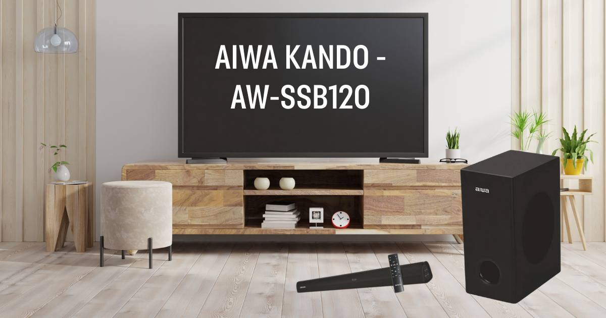 Aiwa KANDO - AW-SSB120 (Black)