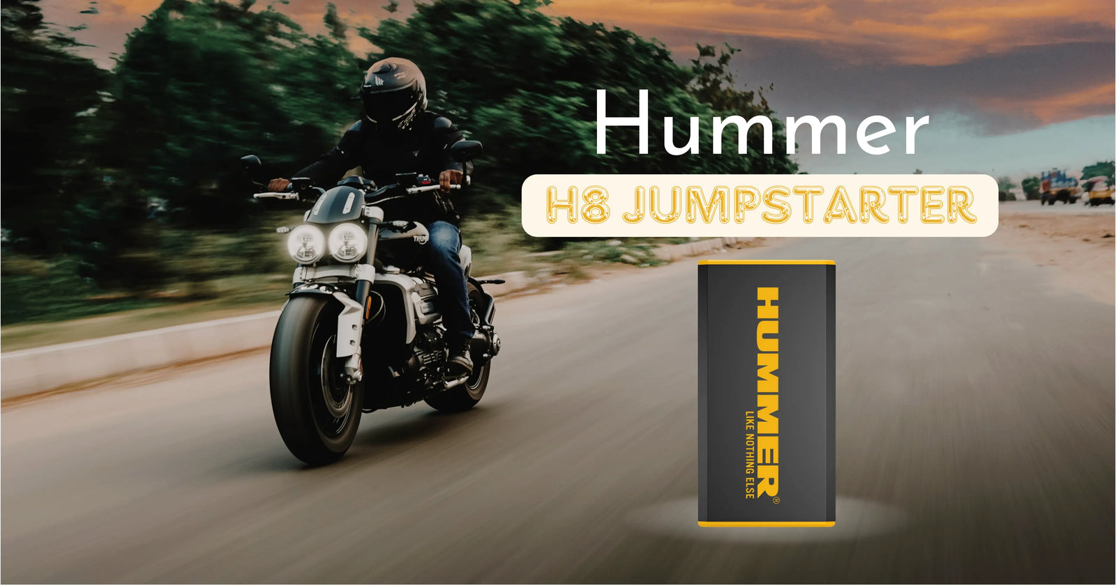 Hummer H8 jumpstarter