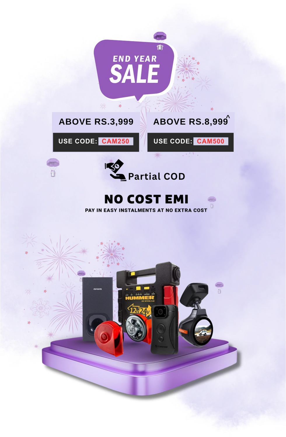 year end sale banner