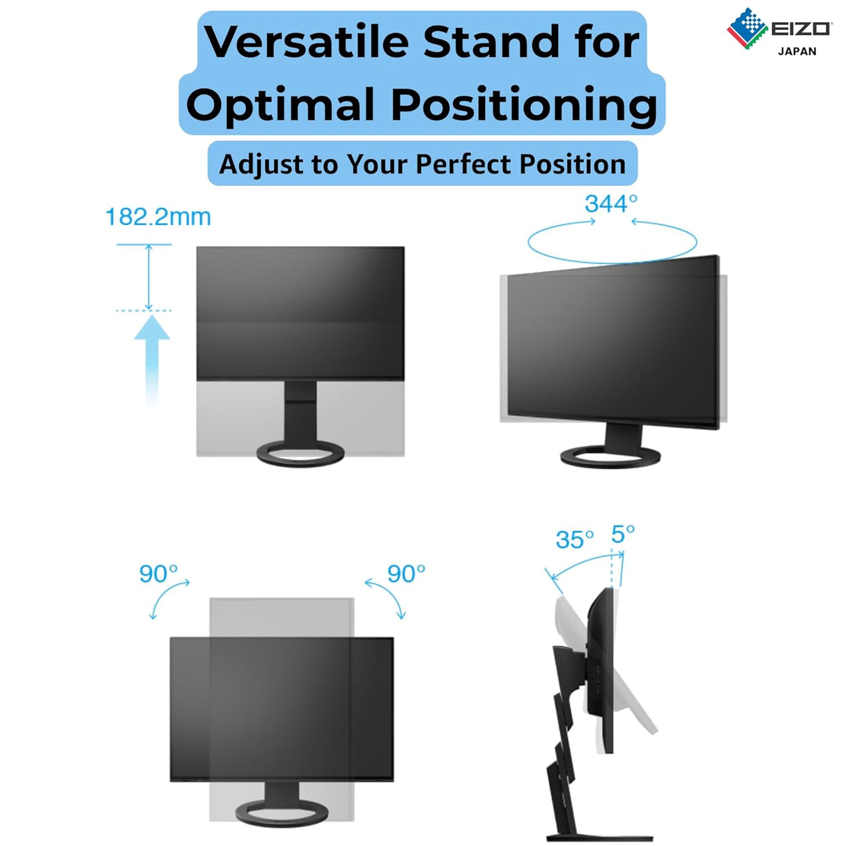 EIZO FlexScan EV2495 24.1" IPS Business Monitor