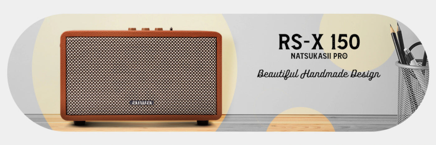 AIWA_RS-X150_NATSUKASII_PRO_Built-in_Microphone_60W_Type-C_Charging