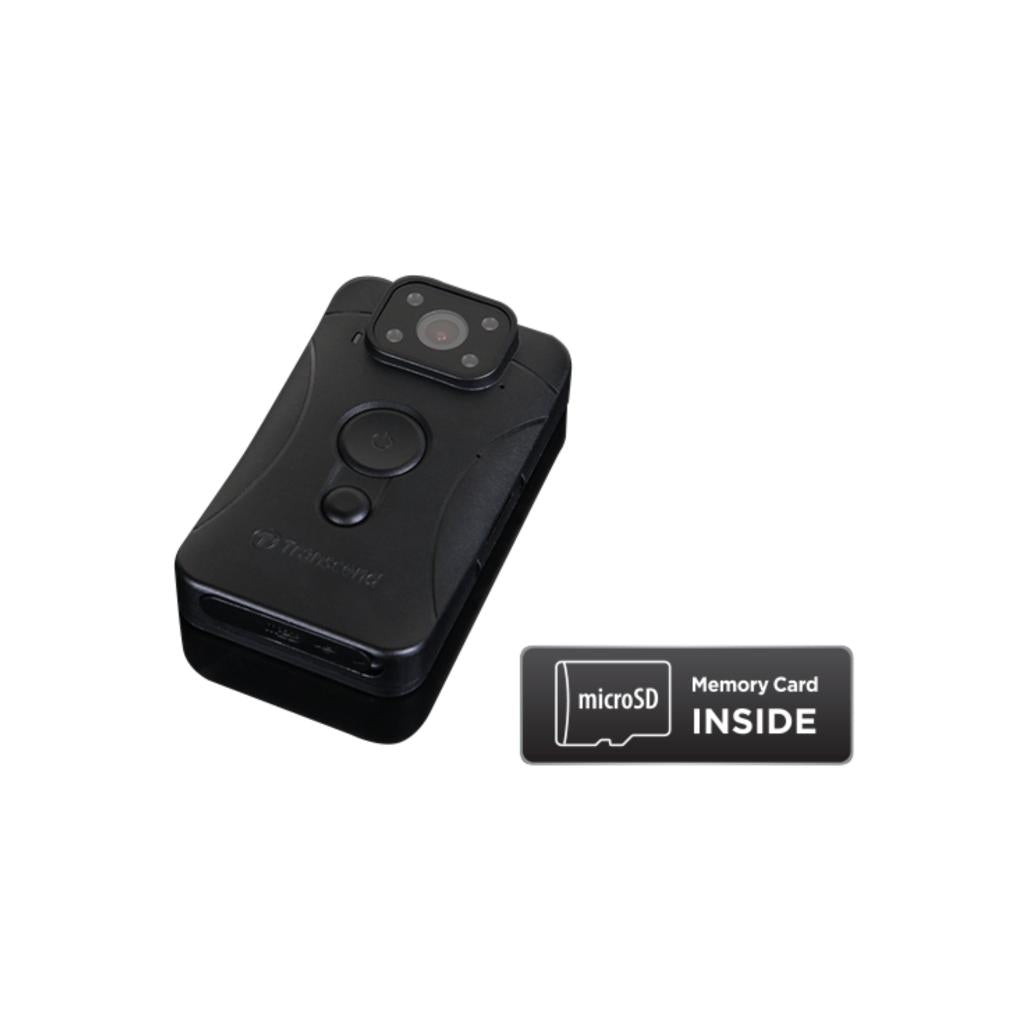 "DrivePro 10 Body Camera offers 24/7 recording capability with infrared night vision for low-light environments."