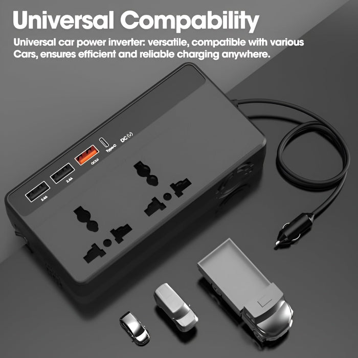 Car_Power_InverterLaptop_Charger_with_3_USB12-24V
