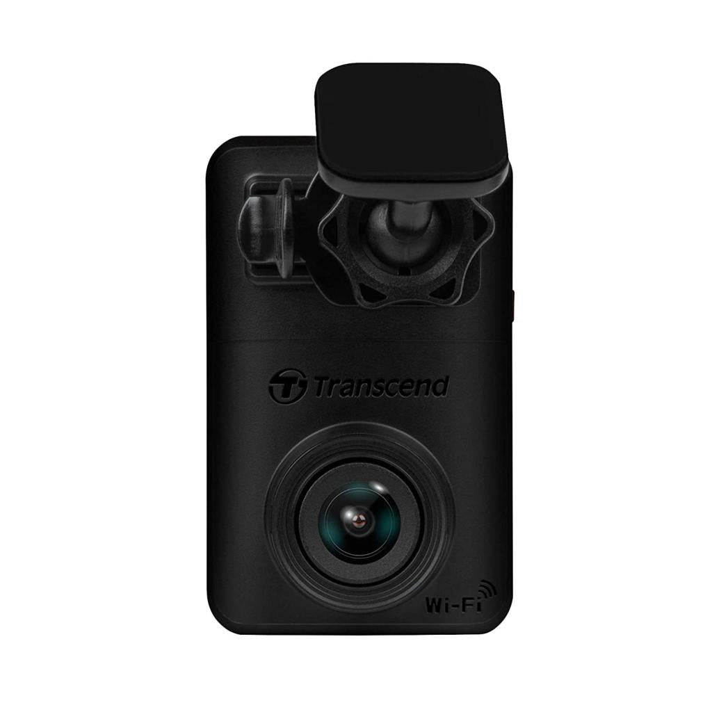 "2K QHD footage from Transcend DrivePro 620 Dash Camera showing sharp, detailed video even in low-light conditions."