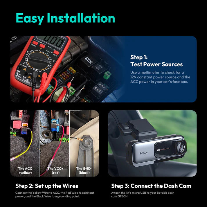 Hardwire Kit for Dash Camera