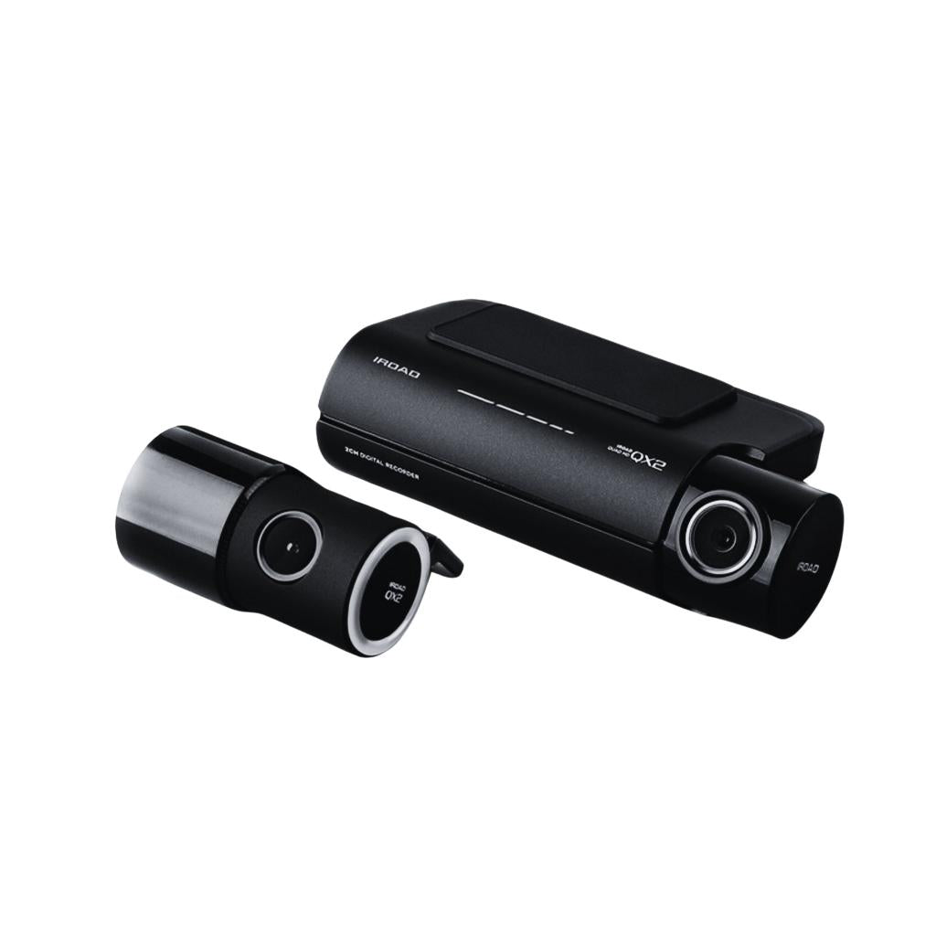 IROAD QX2 Dash Camera with Wi-Fi capability, allowing seamless connection and footage sharing via mobile devices.