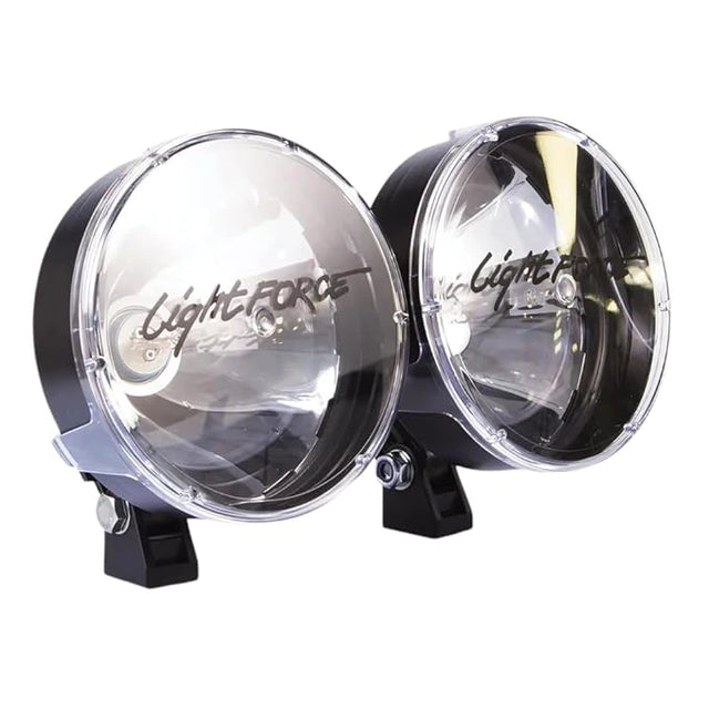 LightFORCE Striker 170mm Halogen Fog Light mounted on a vehicle front.