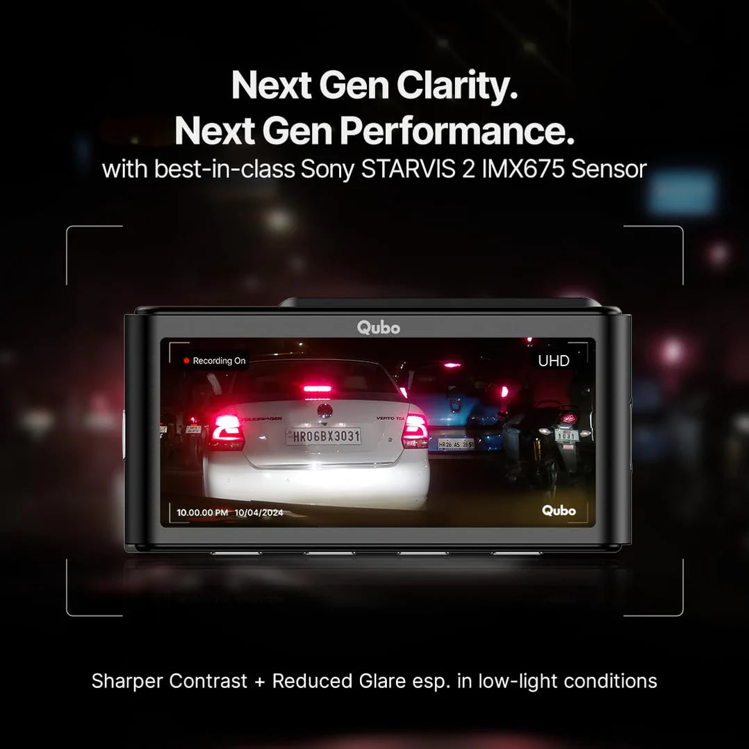 Qubo Car Dash Cam Pro 3K