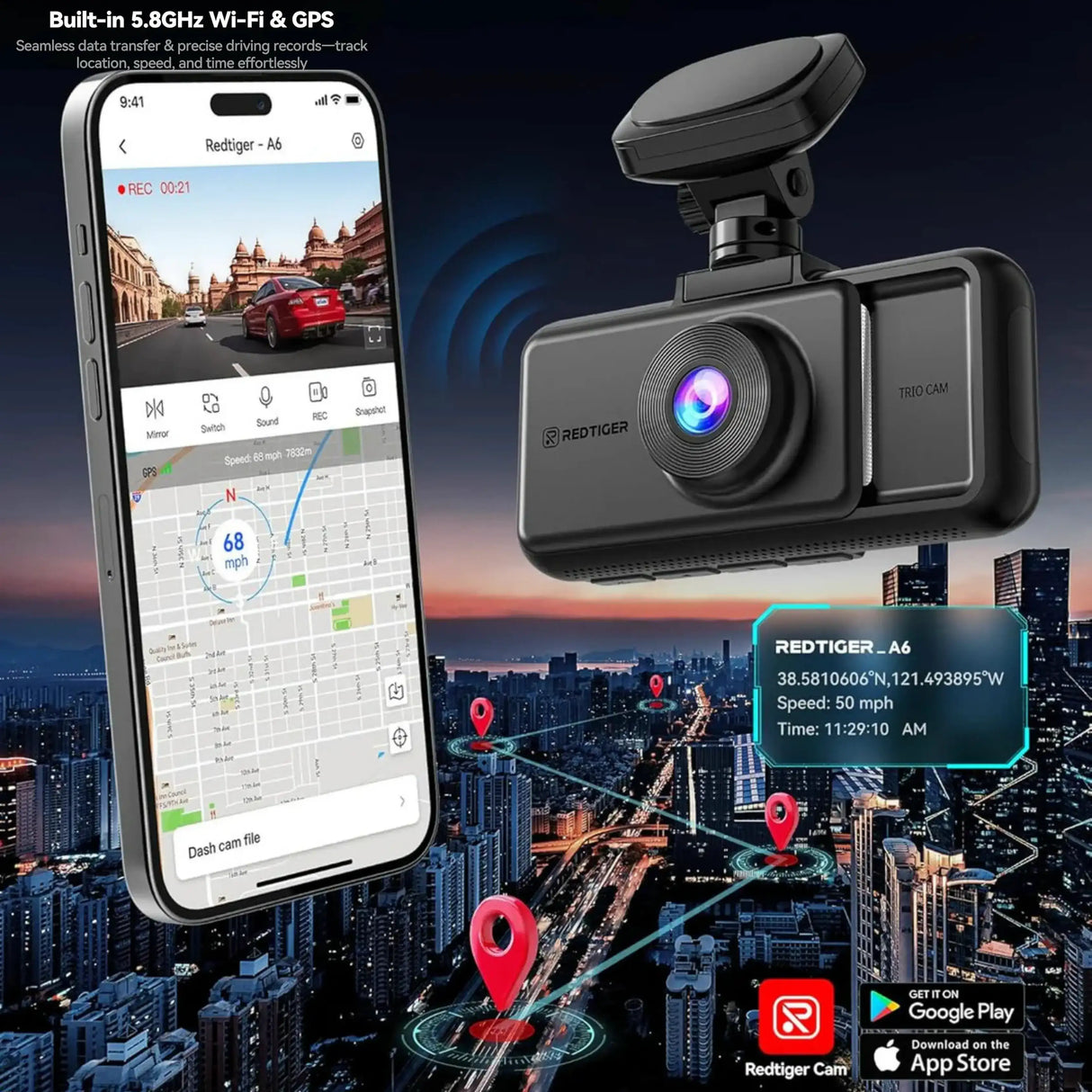dash board camera for car