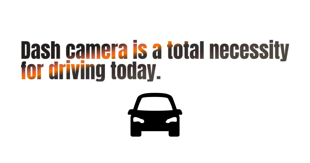 Dash camera is a total necessity for driving | Dash cam