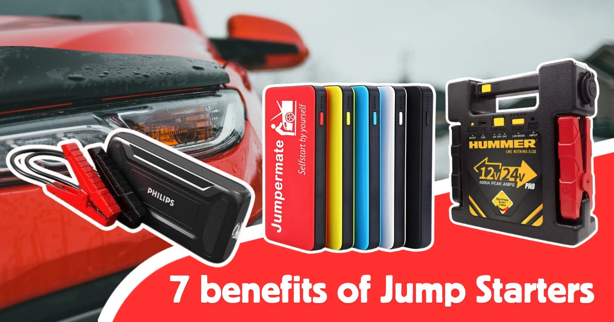 7 Benefits of Having a Jump Starter