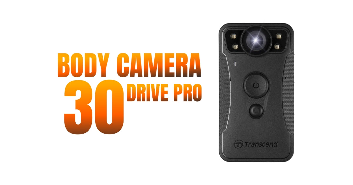 Capture every moment with the Transcend DP30 Body Camera. | CAMSTORE India