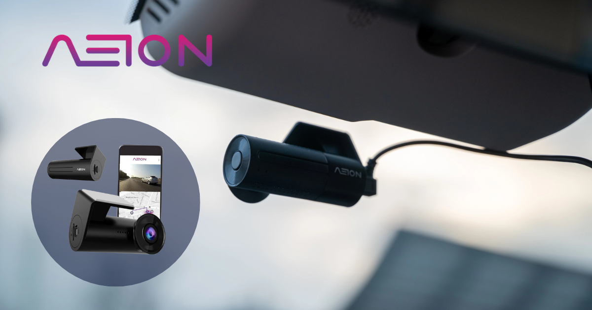 AEION GPS Tracking Car Dashcam – Smart Dash Camera for Car