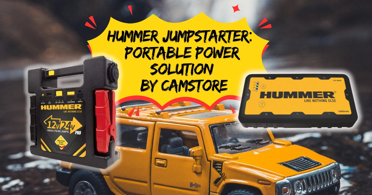 Hummer Jumpstarter: Portable Power Solution by CAMSTORE
