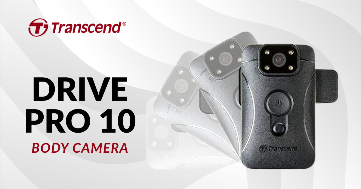 Stay Safe and Covered: Transcend DP10 Body Camera for Security, Profes ...