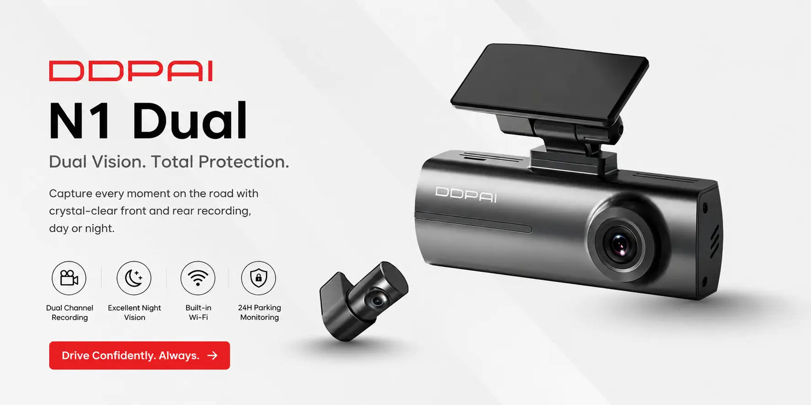 Dual Dash Camera for Car