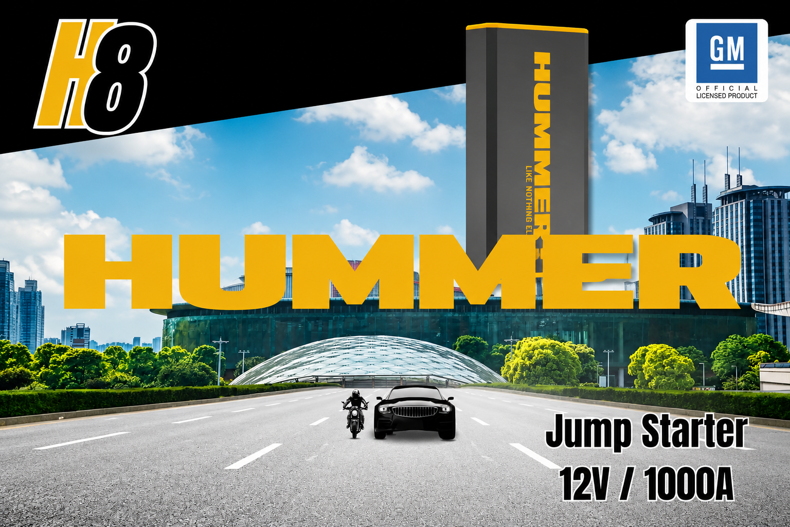 hummer H8 Jumpstarter 
