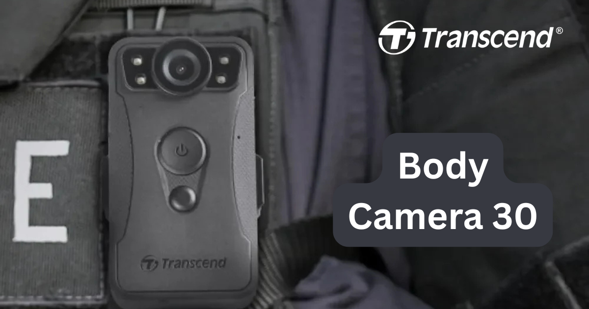 TRANSCEND DP30 Body-Worn Camera | Police Body Camera | CAMSTORE India