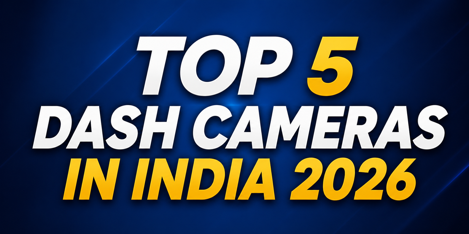 Best dash camera in india
