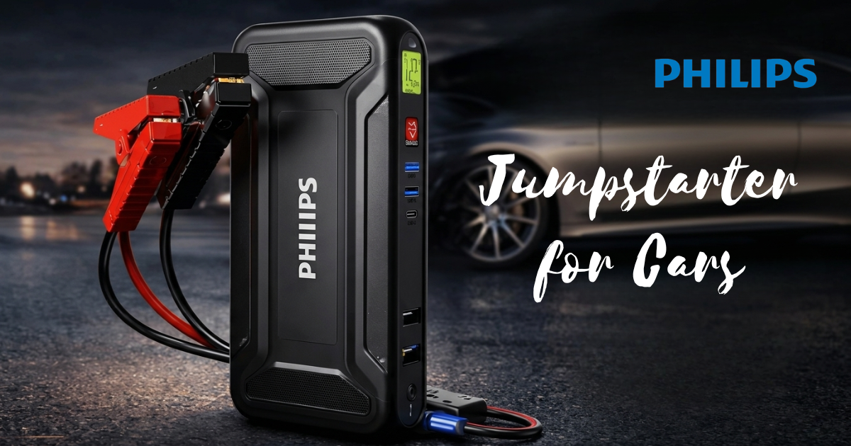 PHILIPS Jump Starter 12V/600A: The Ultimate Safety Companion