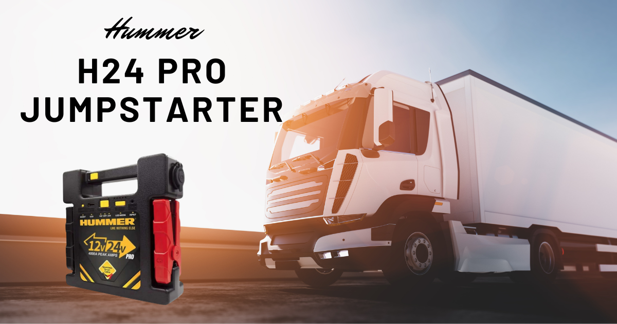 Hummer H24PRO Jump Starter – Power When You Need It Most