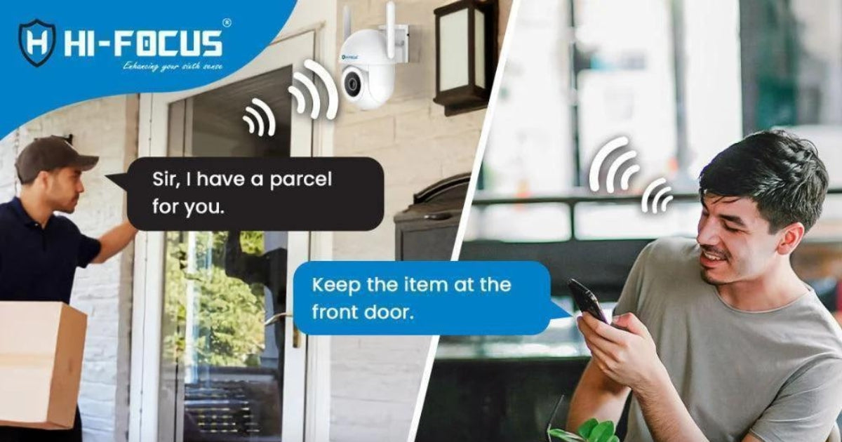 Stay Safe with HiFocus 3MP WiFi Indoor Security Camera | CAMSTORE India