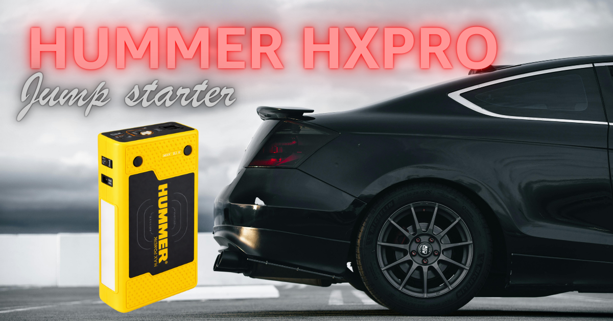 Hummer HXpro Jumpstarter – The Ultimate Emergency Power Solution for E ...