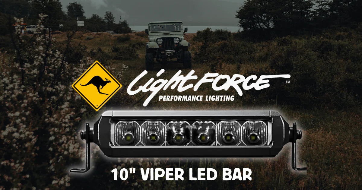 Lightforce 10" Viper: Compact LED Bar for All Terrains