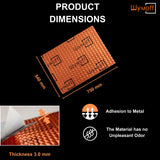 Shumoff M3 Vibration absorbing material (750x540 mm) box 8 Sheets