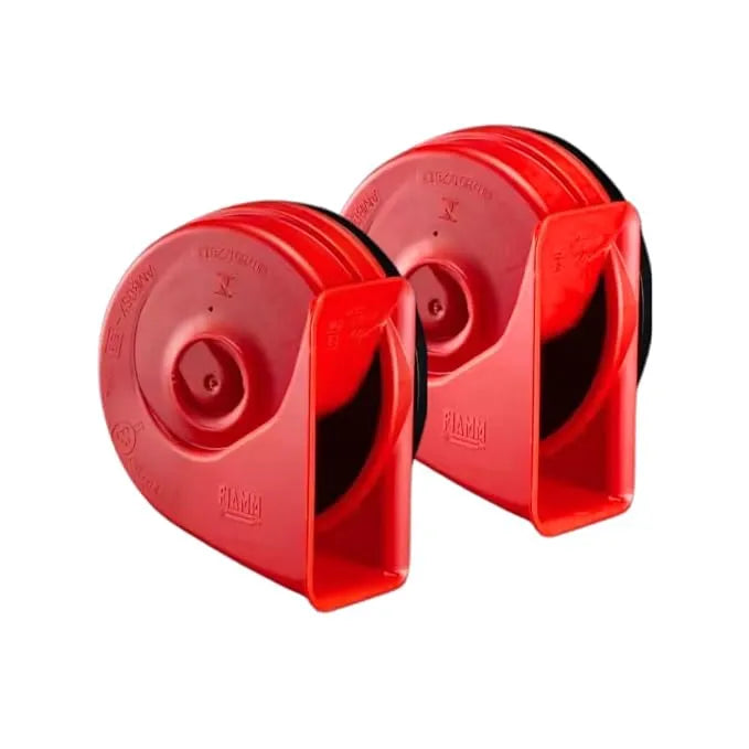 FIAMM Horn for Car AM80SX Red/Black