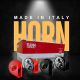 FIAMM Horn for Car AM80SX Red/Black