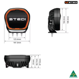 STEDI Type-X™ EVO 7 Inch LED Driving Lights (pair)