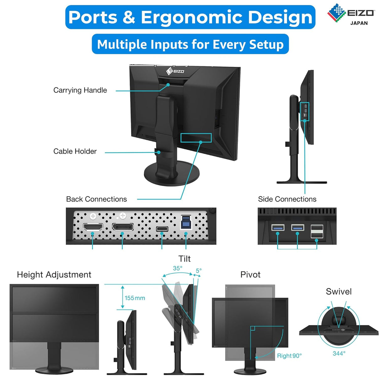 EIZO ColorEdge CS2400S, 24.1″ (61.1 cm), IPS LCD Display