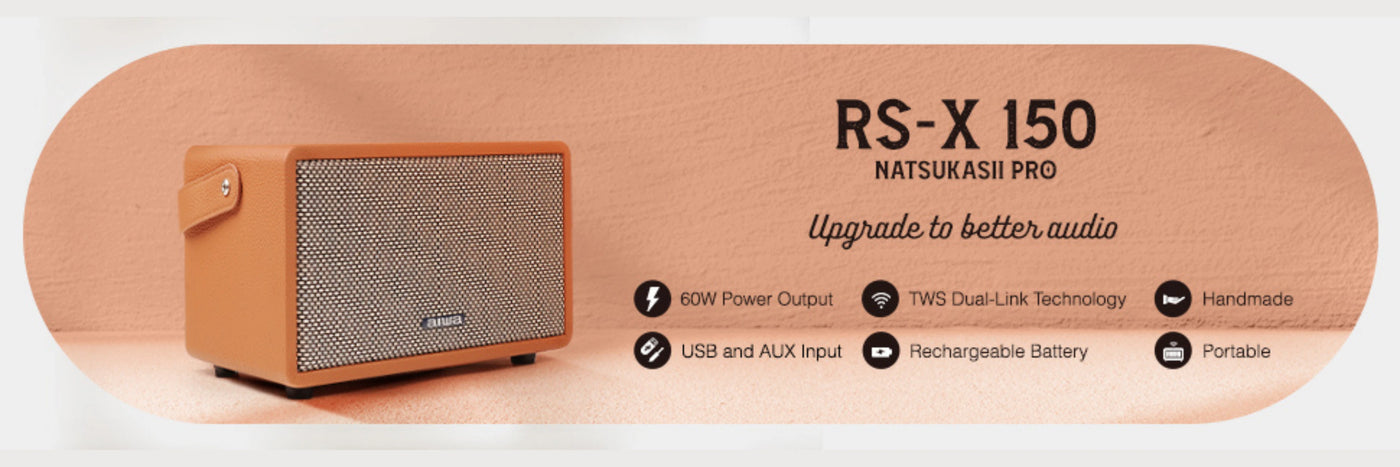 AIWA_RS-X150_NATSUKASII_PRO_Built-in_Microphone_60W_