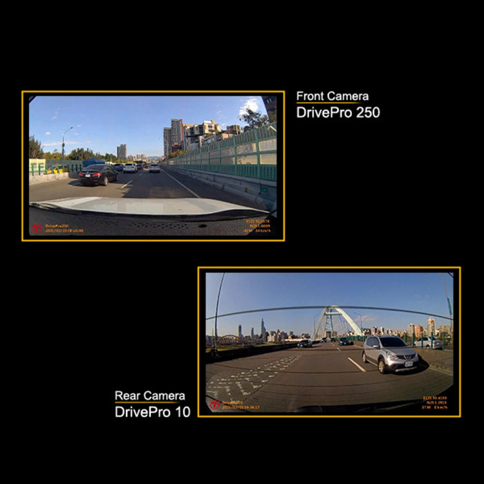 Dash camera dual channel