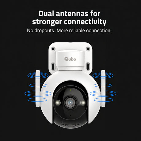 Qubo Smart Outdoor Cam Pro 360° 4MP