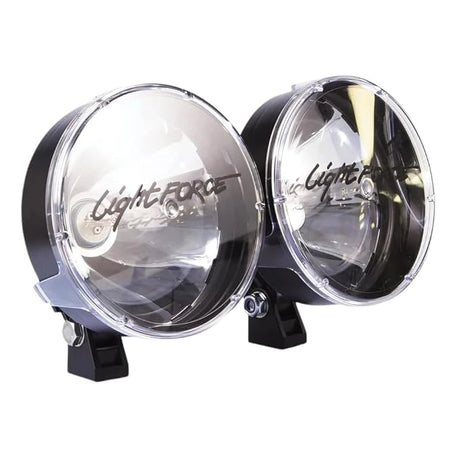 LightFORCE Striker 170mm Halogen Fog Light mounted on a vehicle front.
