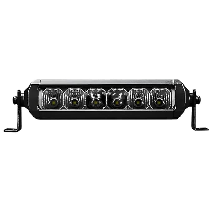 "Lightforce Striker LED fog light offering superior illumination for enhanced visibility in foggy or low-light conditions."
