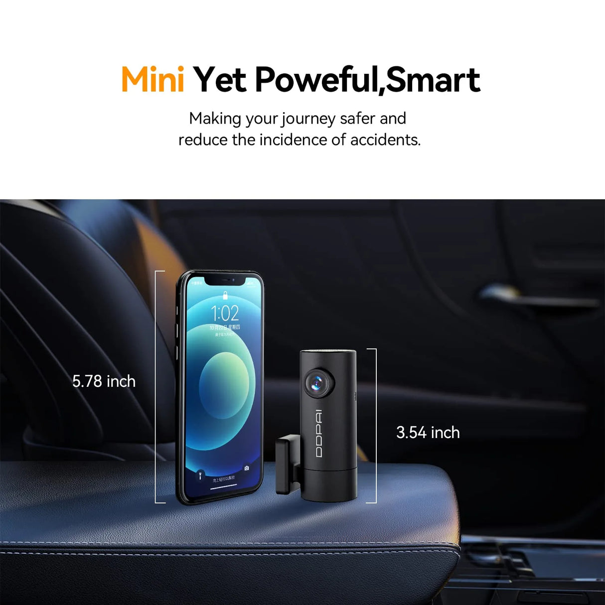Mini version dash camera