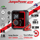 JumpsPower Jump Starter and Tyre Inflator