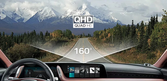 160º WIDE ANGLE LENS
