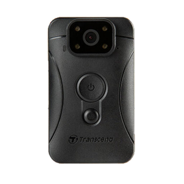 "Transcend DrivePro 10 Body Camera with 1080p Full HD recording and wide-angle lens for clear and detailed footage."