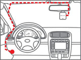 Transcend Hardwire Power Cable for Car 