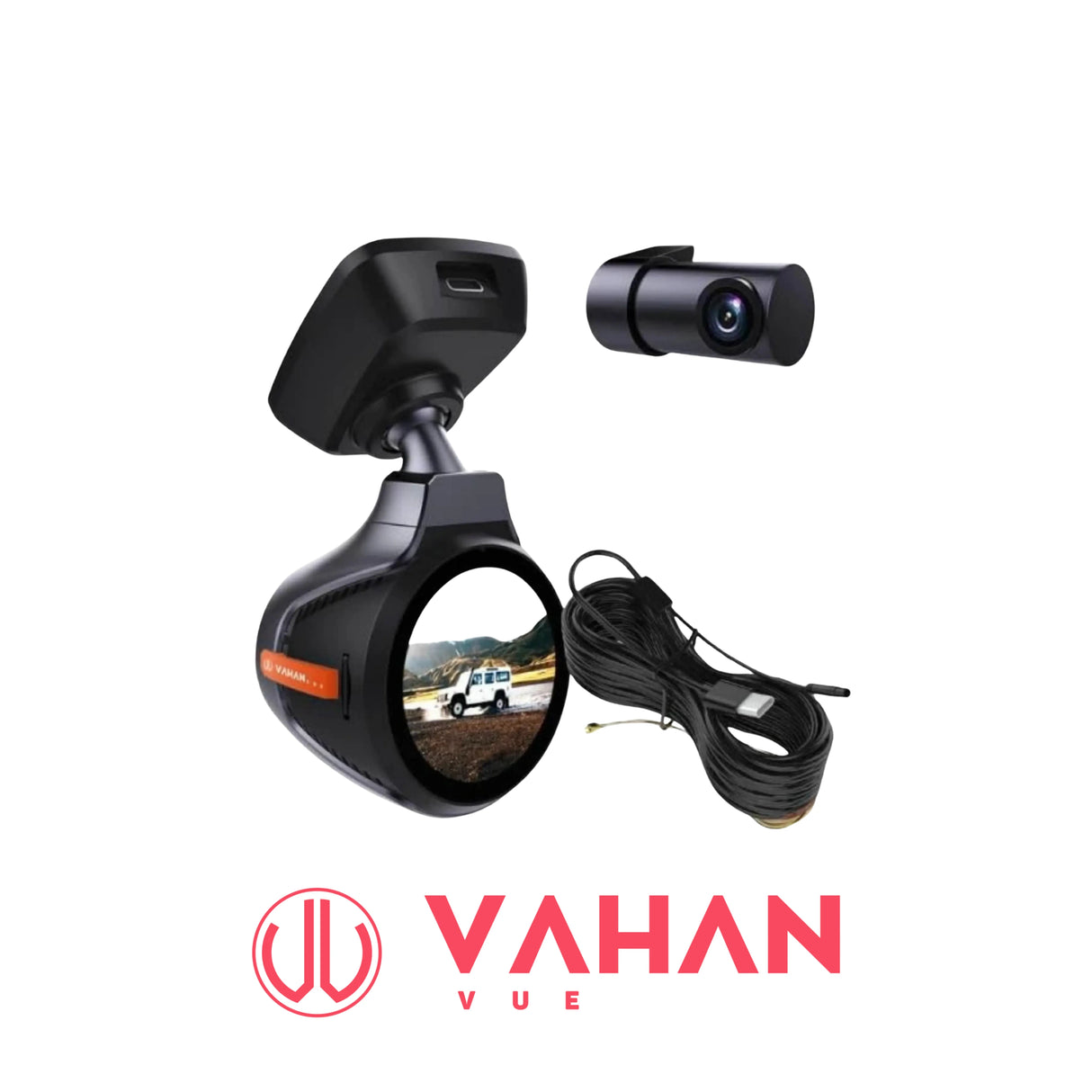 Vahanvue_Hardwire_cable_kit_car_dashboard_camera