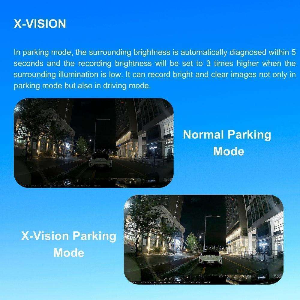 With a 155º wide viewing angle, the IROAD X11 Cloud Dash Cam ensures comprehensive coverage of the road.