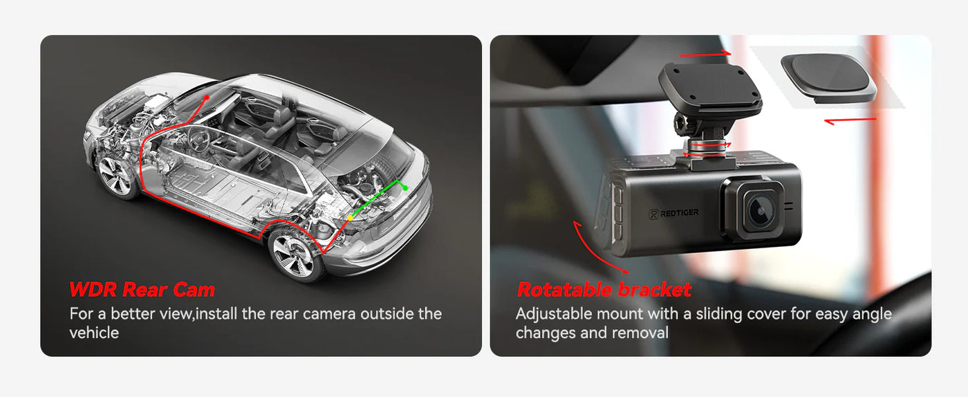dash cam front and rear