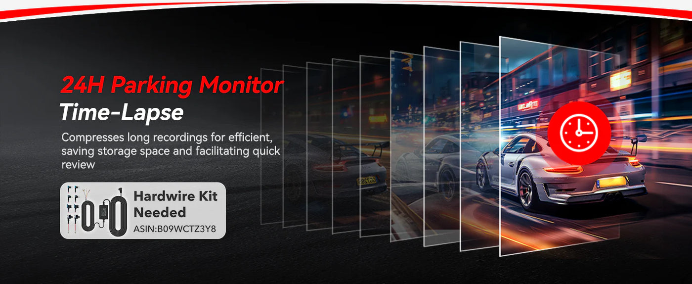 dashboard camera front and rear